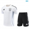 Camiseta futbol Alemania + Pantalón Corto 2025/26 Blanco/negro
