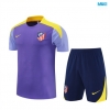 Camiseta futbol Atlético de Madrid + Pantalón Corto 2025/26 Violeta/Azul/amarillo