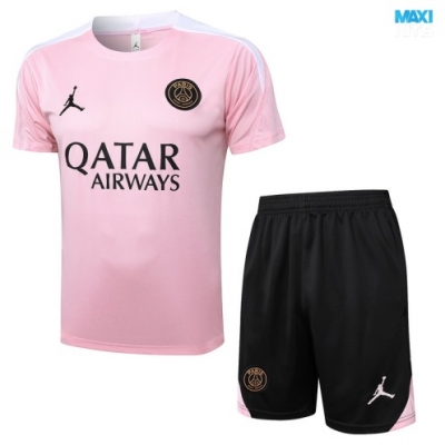 Camiseta futbol Paris Saint Germain + Pantalón Corto 2024/25 rosa