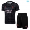 Camiseta futbol Paris Saint Germain + Pantalón Corto 2024/25 negro