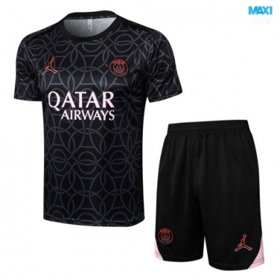 Camiseta futbol Paris Saint Germain + Pantalón Corto 2024/25 negro