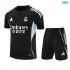 Camiseta futbol Real Madrid + Pantalón Corto 2025/26 negro/verde/Blanco