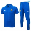 Camiseta futbol Polo Real Madrid 2025/26 Azul/Blanco