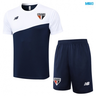 Camiseta futbol Sao Paulo + Pantalón Corto 2024/25 Azul