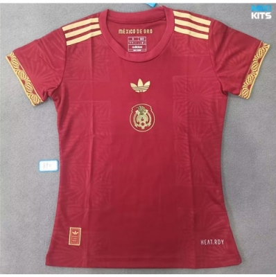 Camiseta de fútbol México Mujer Dama de las Copas Rojo 2026/27