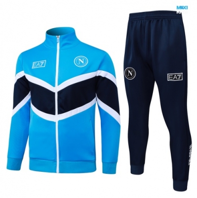 maxikits Chaqueta Chándal fútbol Napoli 2026/27 Azul k128