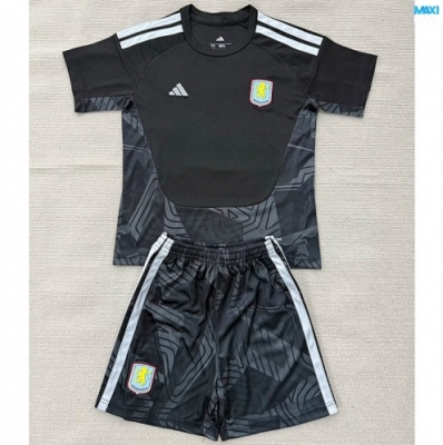 Maxikits Hacer Camiseta futbol Aston Villa Niño Portero Negro 2026/27 por mayor