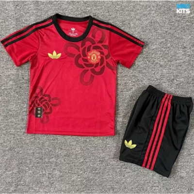 Camiseta futbol Manchester United Niño rojo 2025/26