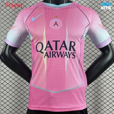 Camiseta futbol Versión Player PSG Rosa 2025/26