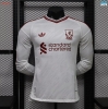 Maxikits Hacer Camiseta de futbol Versión Player Liverpool Segunda Manga Larga 2026/27 por mayor