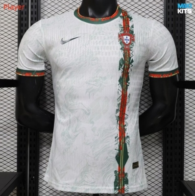 Camiseta de fútbol Versión Player Portugal Blanco 2026/27