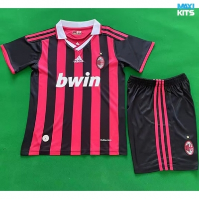 Camiseta futbol Retro AC Milan Niño Primera 2009-10