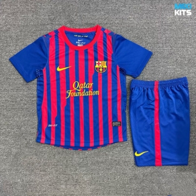 Camiseta futbol Retro Barcelona Niño Primera 2011-12