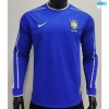 Camiseta futbol Retro Bresil Segunda Manga Larga 1998