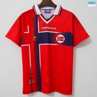 Camiseta de fútbol Retro Noruega Primera 1997-98