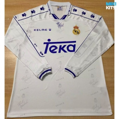 Camiseta futbol Retro Real Madrid Primera Manga Larga 1994-96